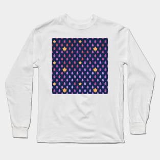 Autumn Leaves to Violet Winter Trees Long Sleeve T-Shirt